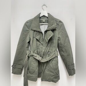 Kenneth Cole Reaction Olive Jacket Size S